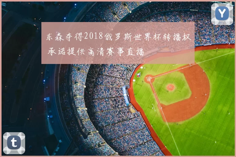 东森夺得2018俄罗斯世界杯转播权 承诺提供高清赛事直播