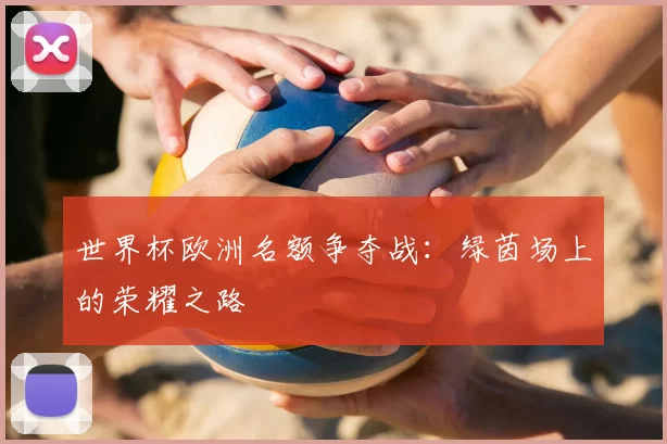 世界杯欧洲名额争夺战：绿茵场上的荣耀之路
